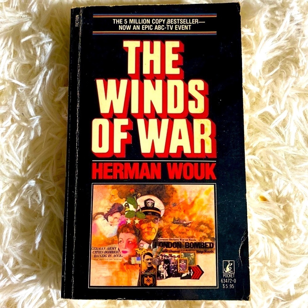 WINDS OF WAR - HERMAN WOUK Epic Classic Pocket Paperback Vintage EUC